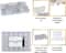 Everything Mary Large Plastic Bead Storage Box with 24 Jars